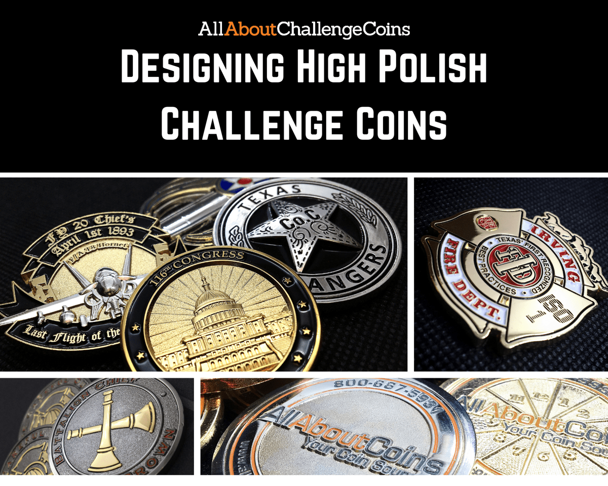 Sport Coin Design Custom Coin Design: High Polish Challenge Coins – All About Challenge Coins