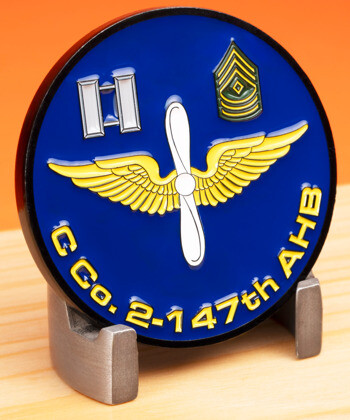 Soft Enamel On Both Sides - Challenge Coins
