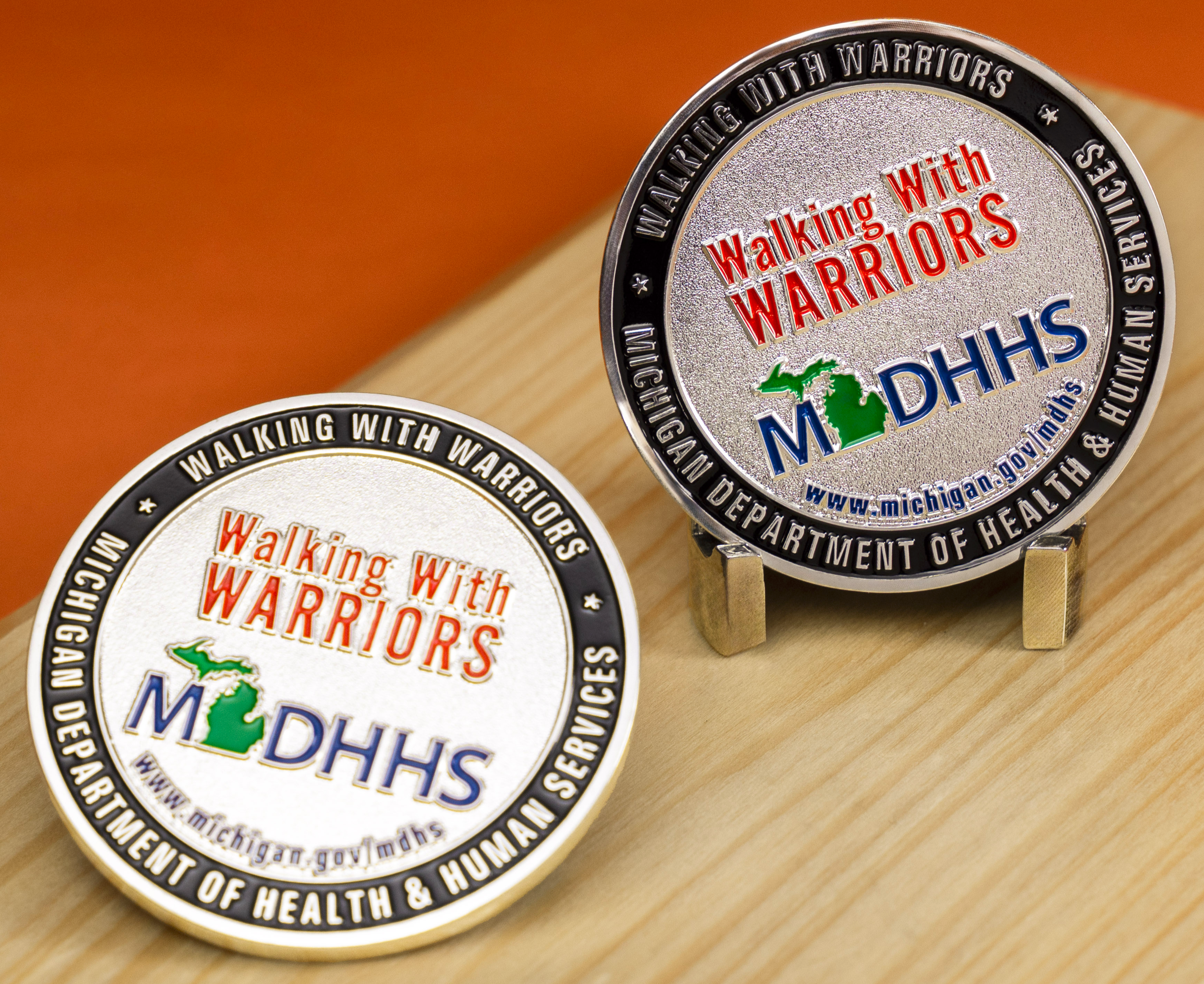 Soft Enamel On Both Sides - Challenge Coins