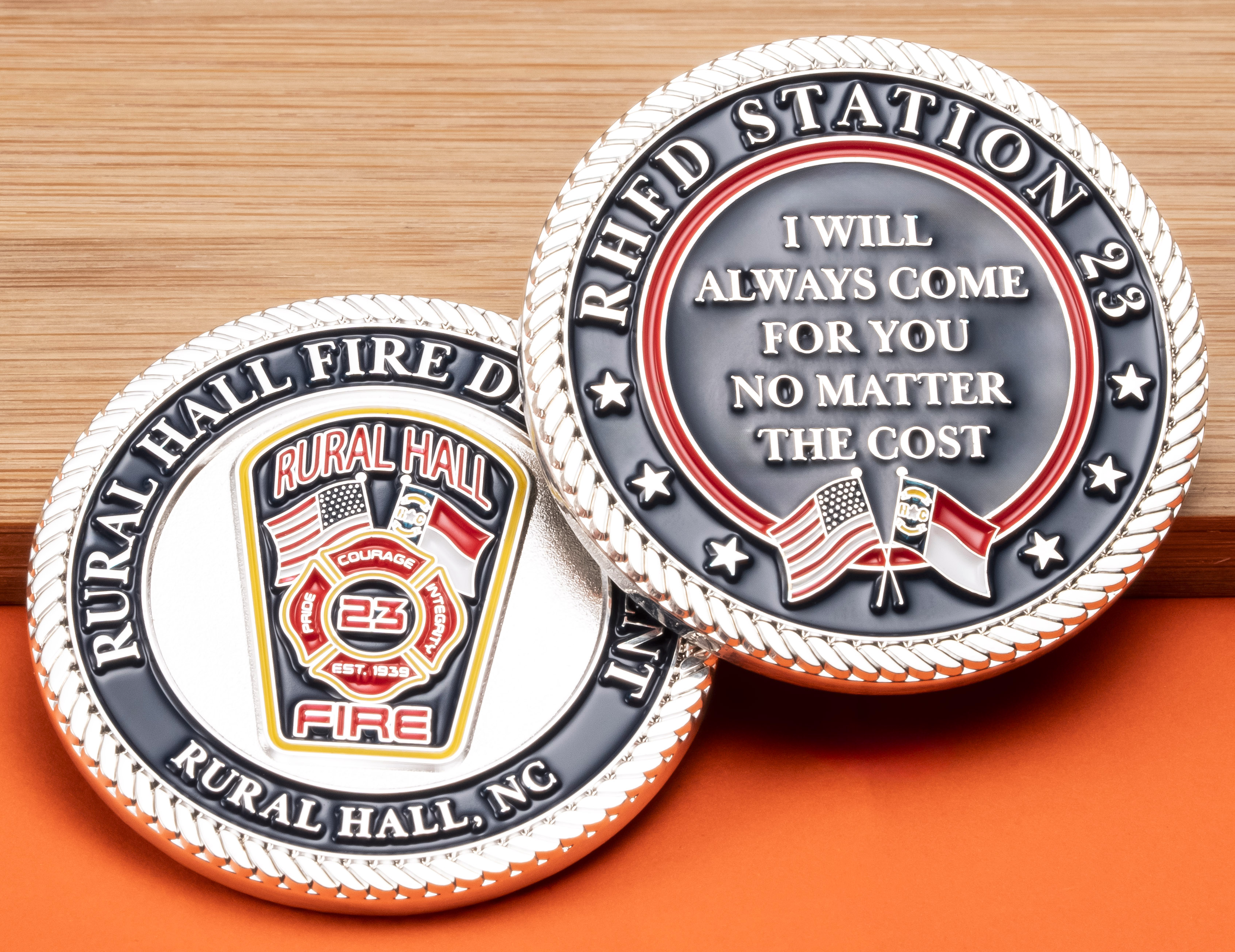 Soft Enamel On Both Sides - Challenge Coins