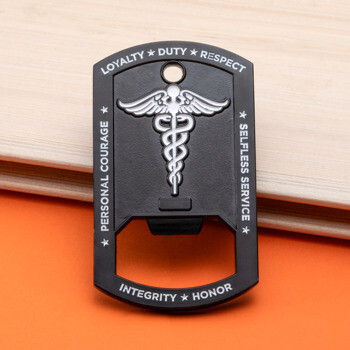 Soft Enamel On Both Sides - Dog Tag