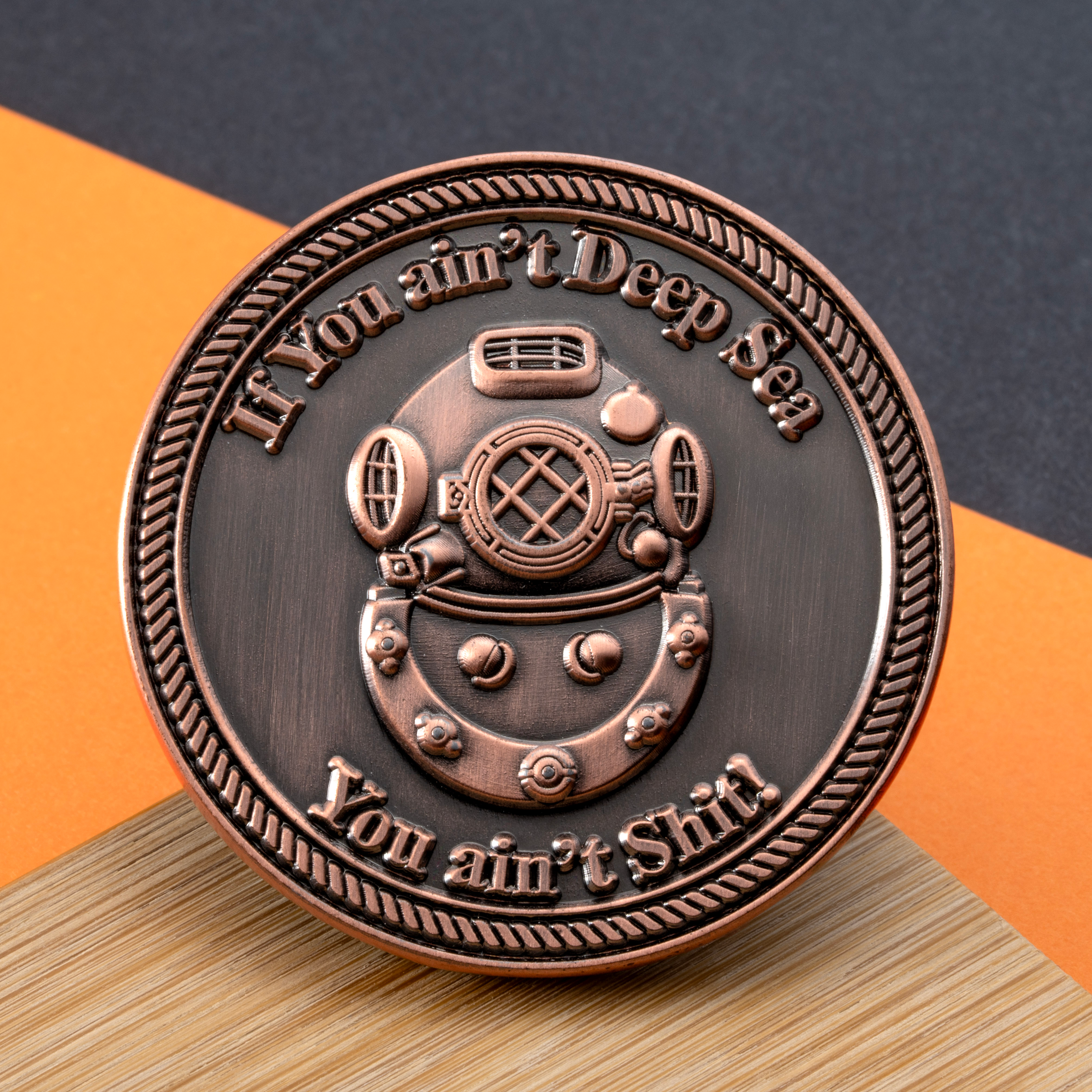 No Color - Challenge Coins