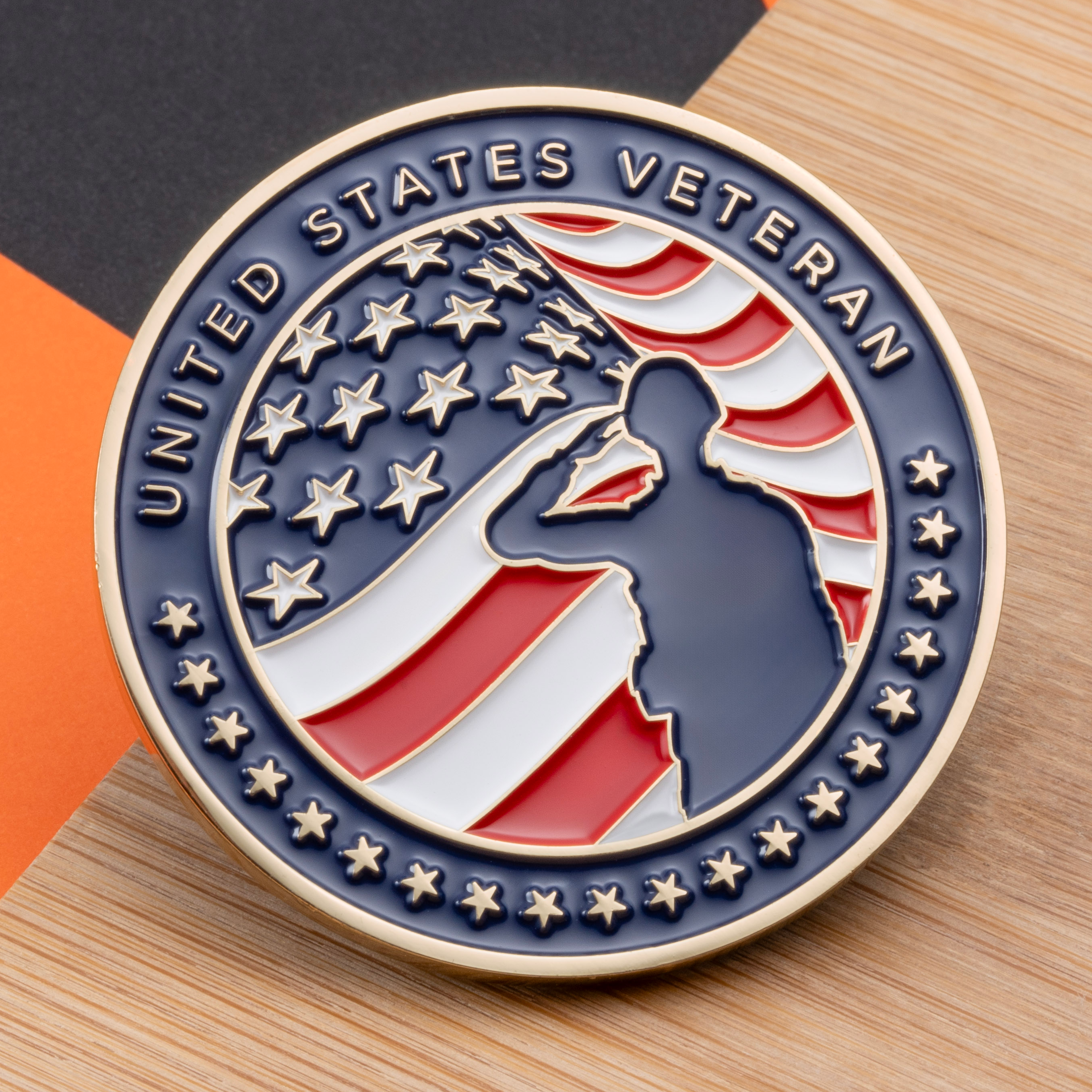 Soft Enamel On Both Sides - Challenge Coins