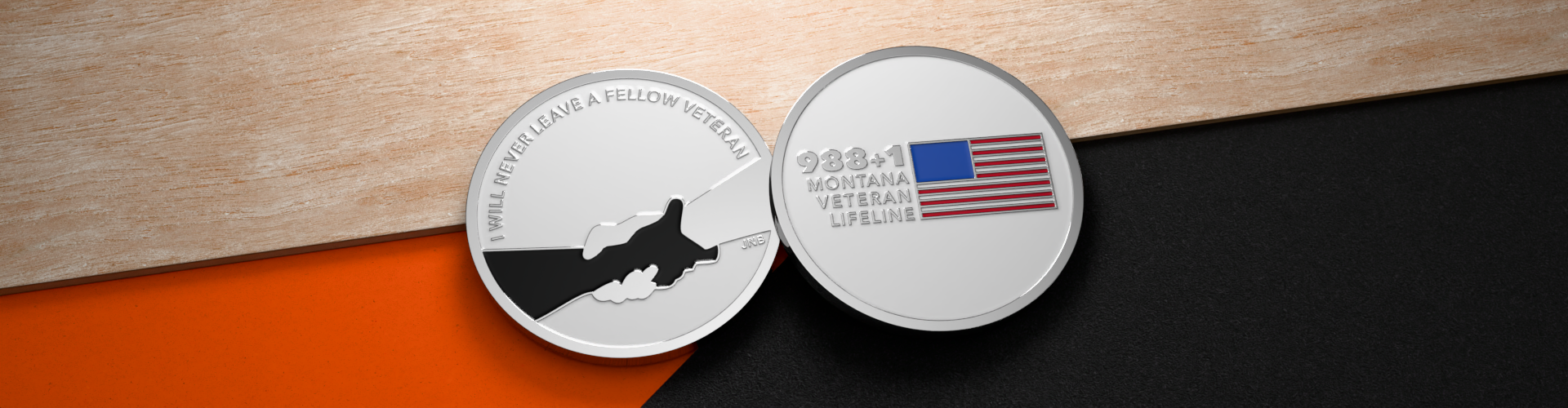 Offering a Helping Hand With Veteran Challenge Coins