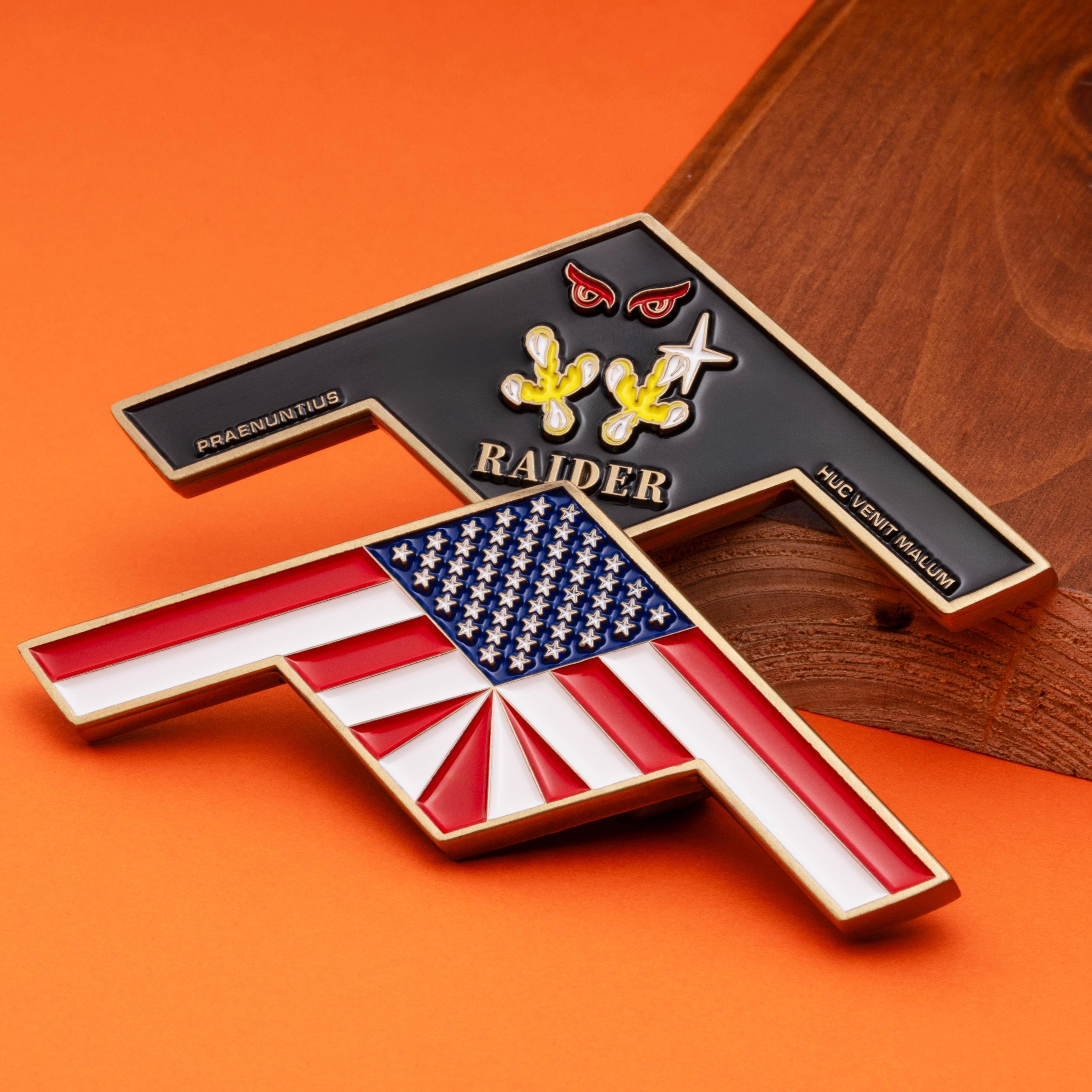 Color On Both Sides - Challenge Coins