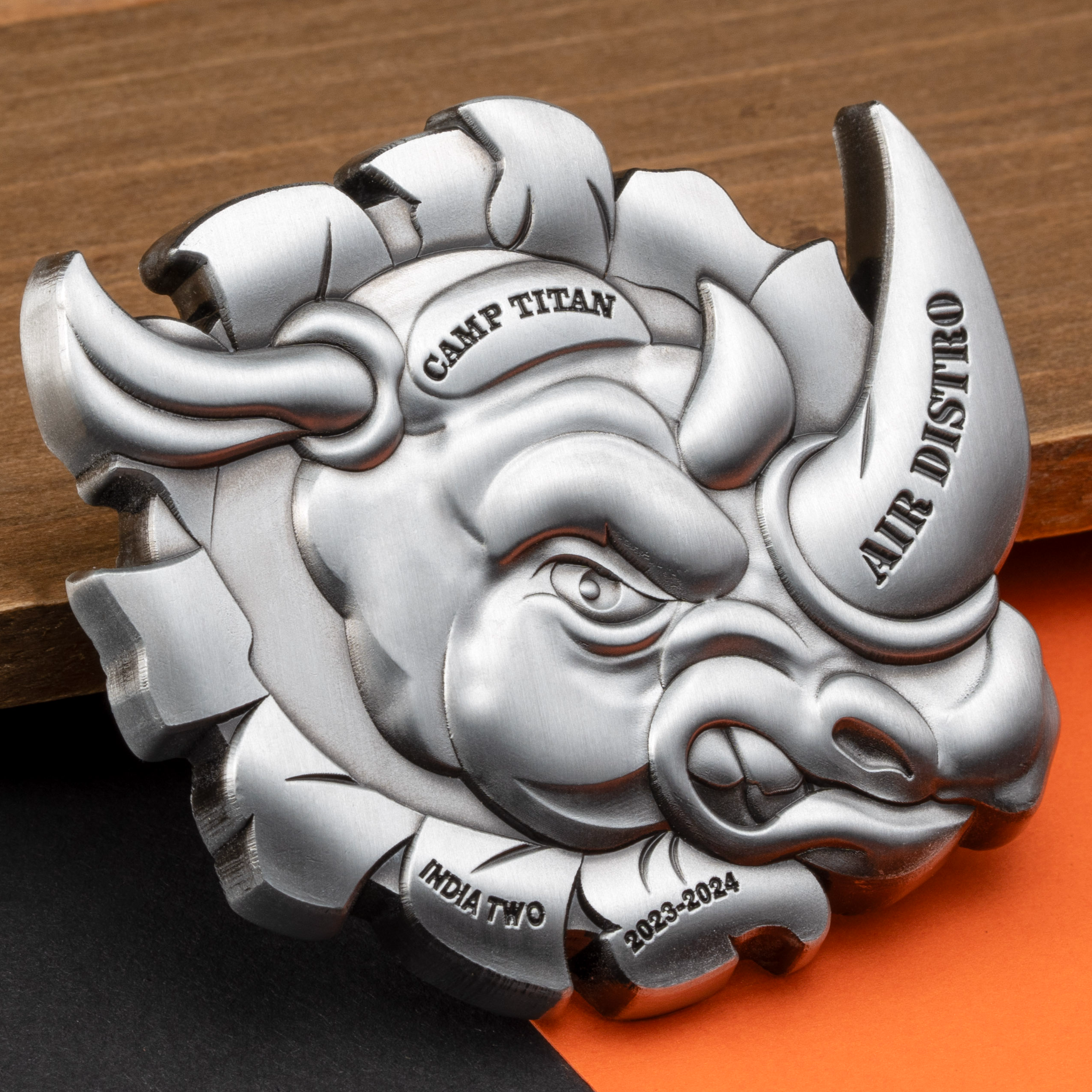 Color On One Side - Challenge Coins