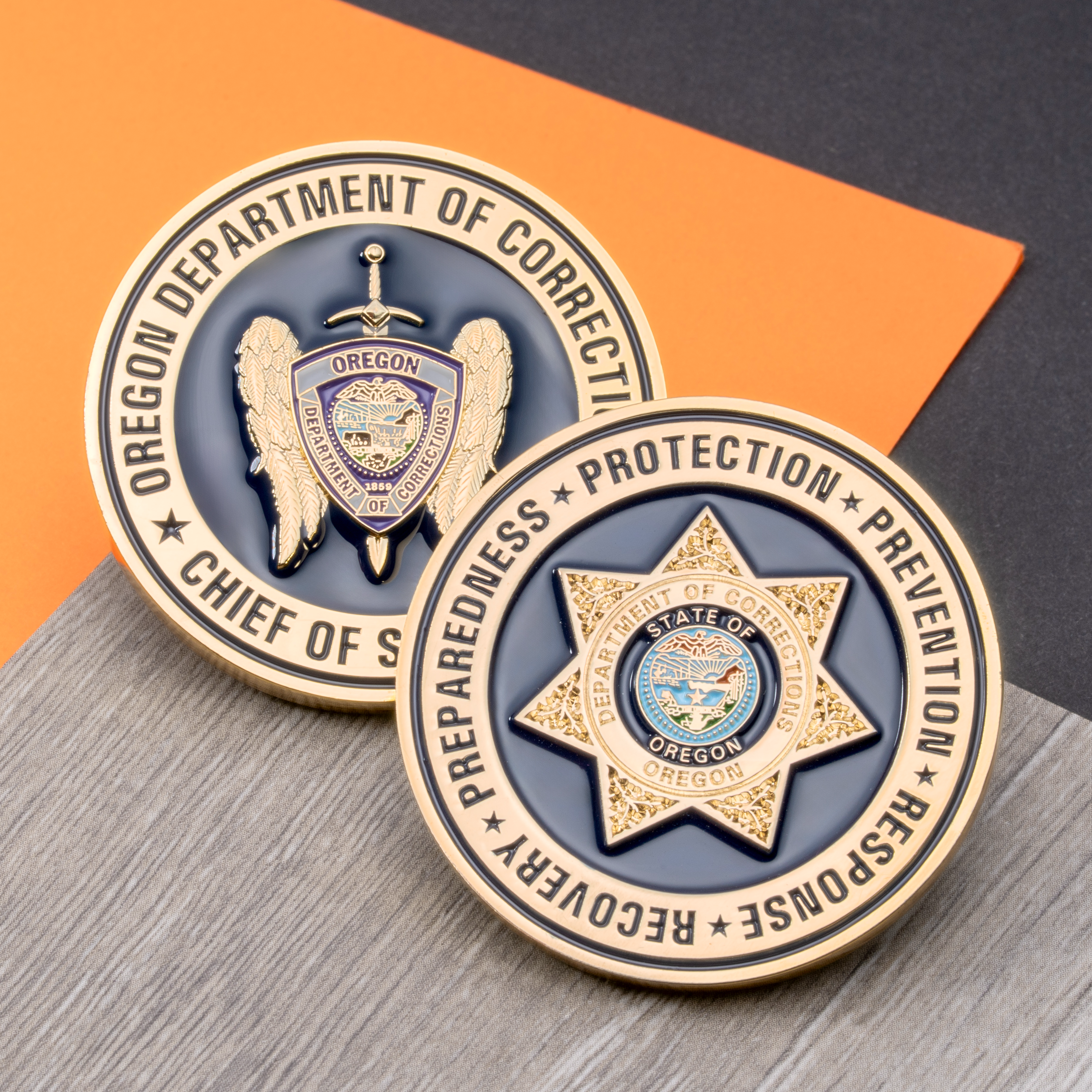 Color On Both Sides - Challenge Coins