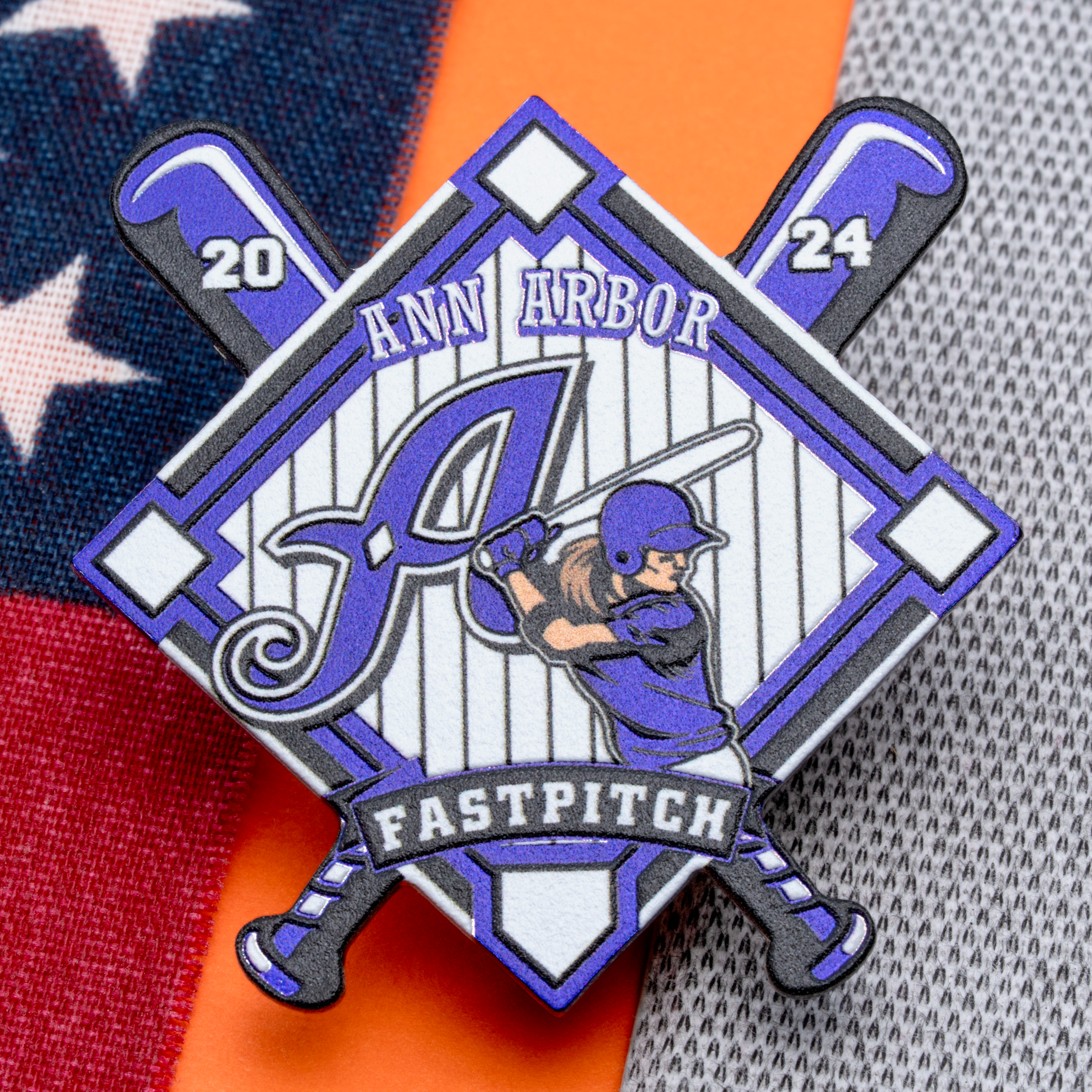 Made in USA - Rush Pin - Lapel Pins