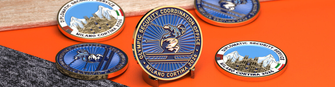 Olympic Security Challenge Coin: Honoring Milano Cortina 2026
