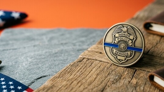 Custom Police Challenge Coins